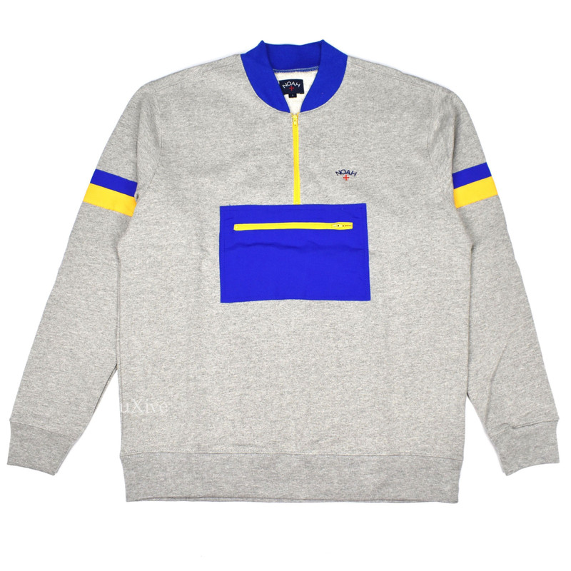 Noah Gray 1/4 Zip Logo Pullover DS - 1