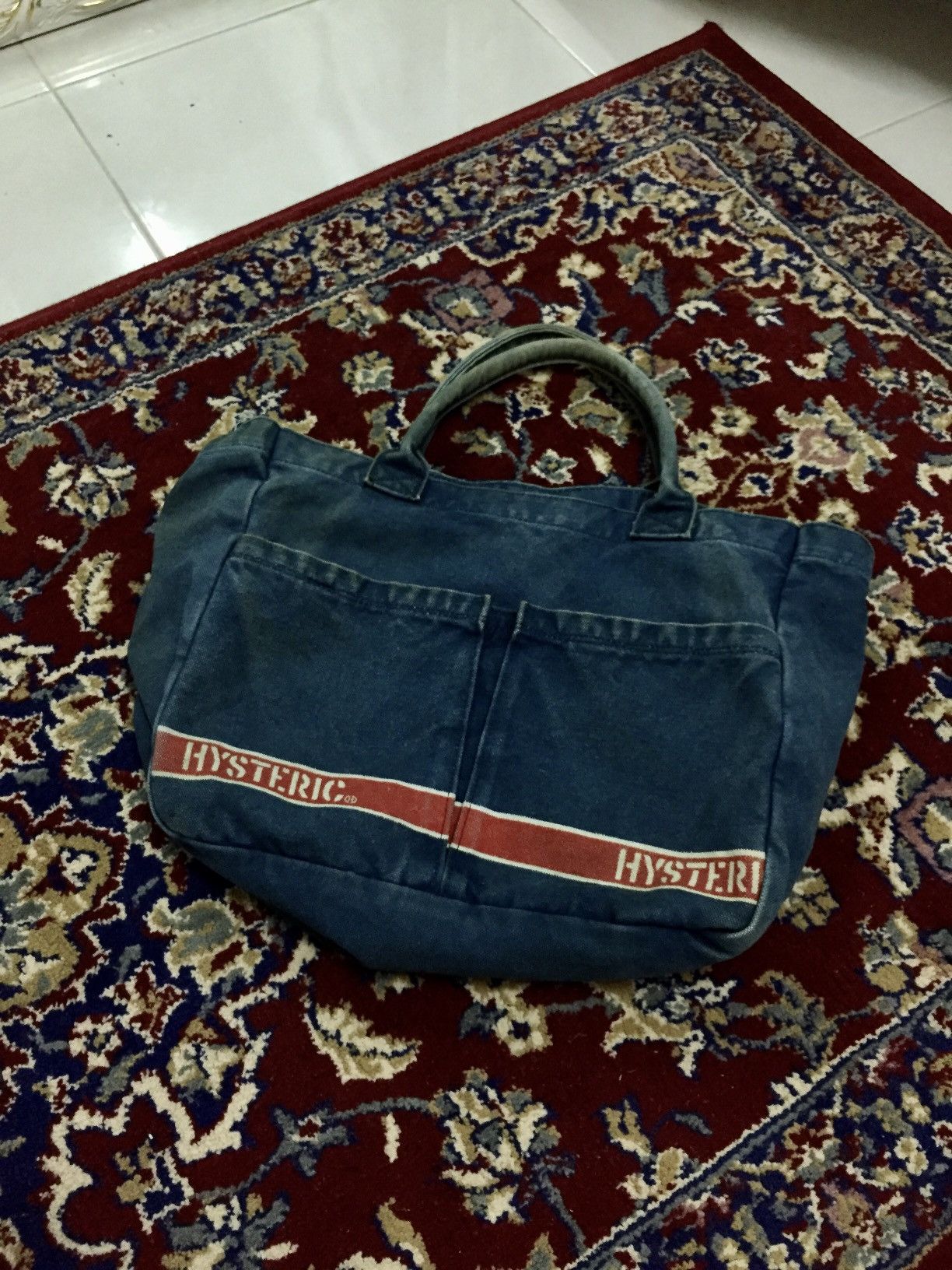 Hysteric Glamour Denim Tote Bag - 10
