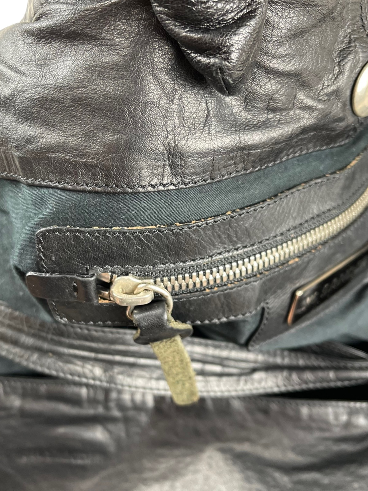 Jil Sander Hobo Leather Bag Bottom Woven - 11