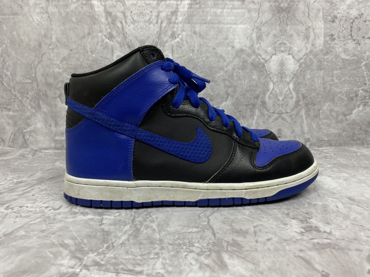 Nike Dunk High Black Old Royal - 3