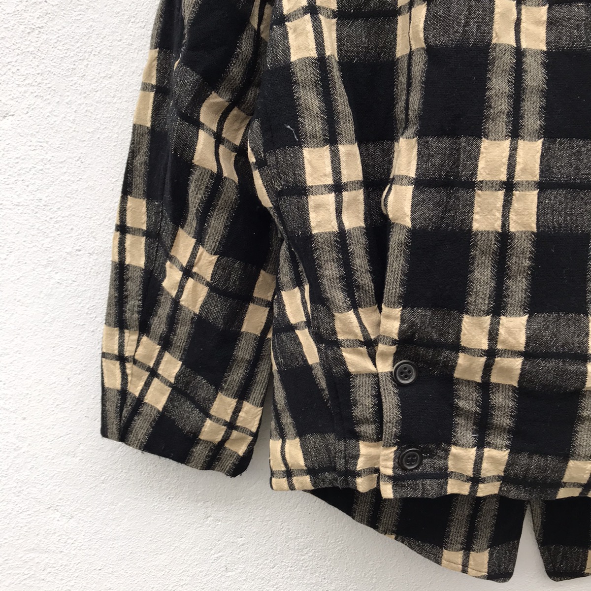 Vintage - Made In Japan Issey Miyake Men Tartan Wool Jackets - 11