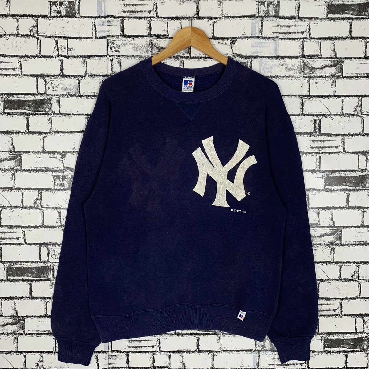 Vintage 90s Russell Newyork Yankees Sweatshirt - 1