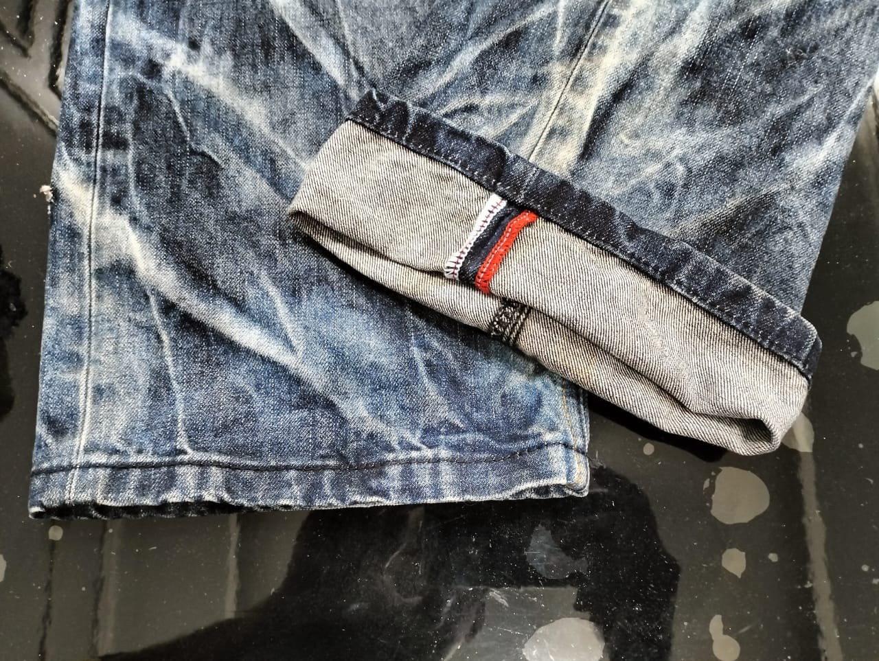 Vintage Evisu Japanese Selvedge DistressedJeans - 3
