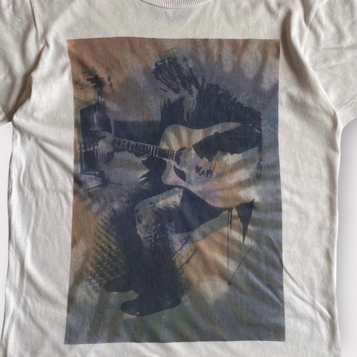 Kurt Cobain Tie Dye Print T Shirt - 2