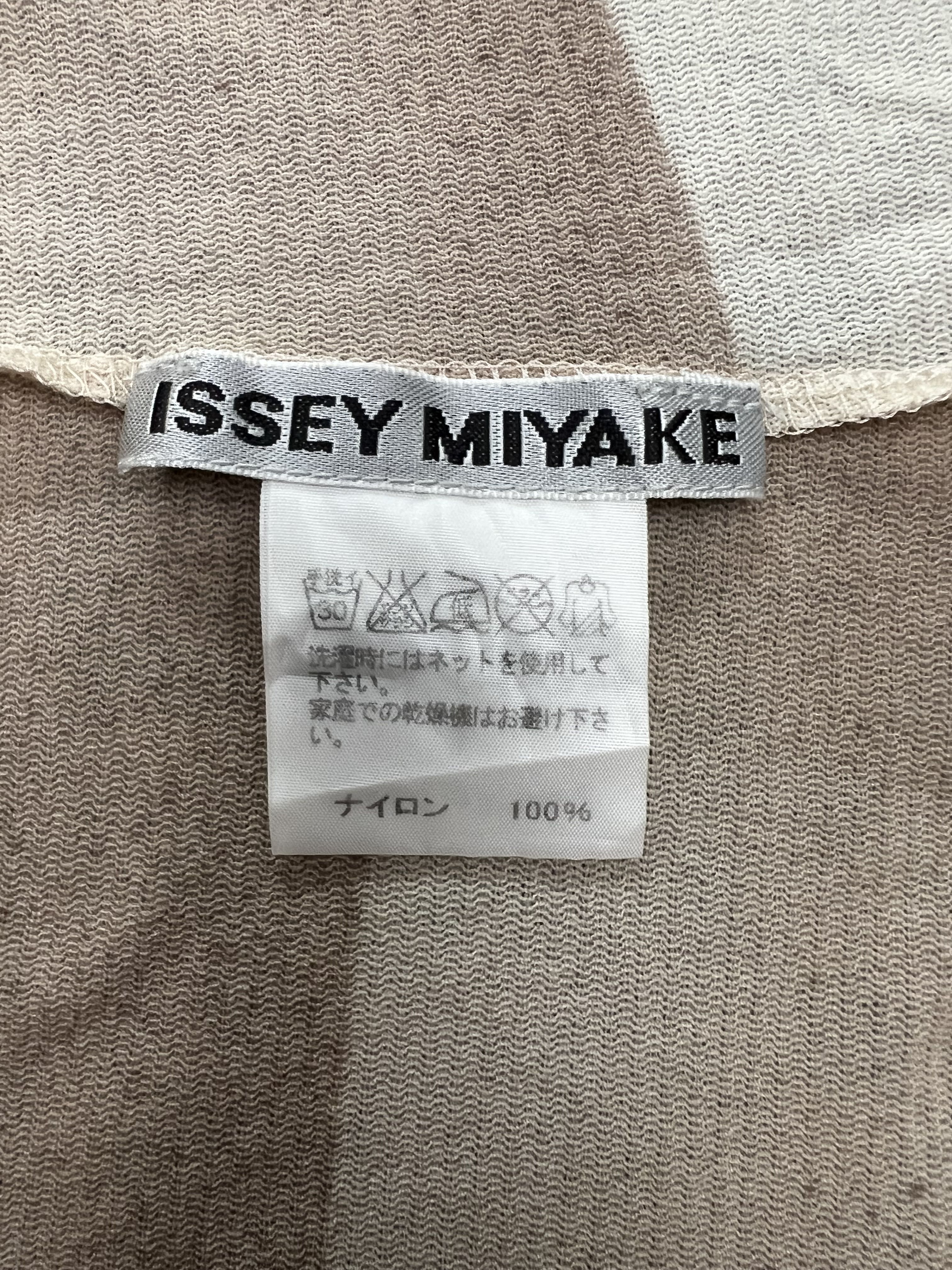 Issey Miyake Geometric Pattern Mesh Shirt - 7