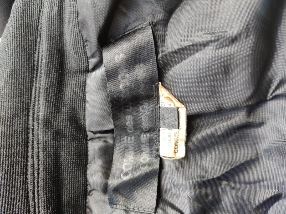 ARCHIVE ! AD2008 Boiled polyester chain black coat - 5
