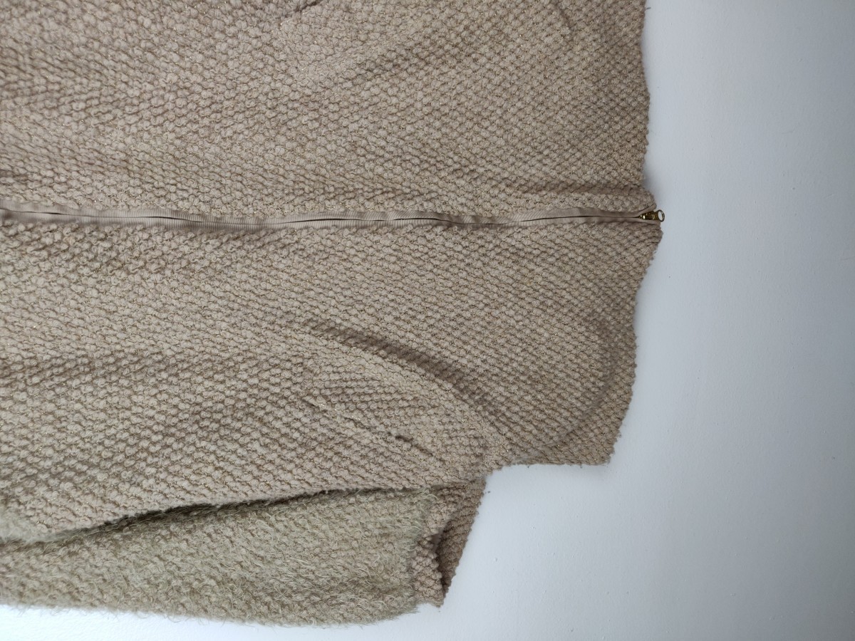 Designer - Woven Long Coat Winter Jacket - 6