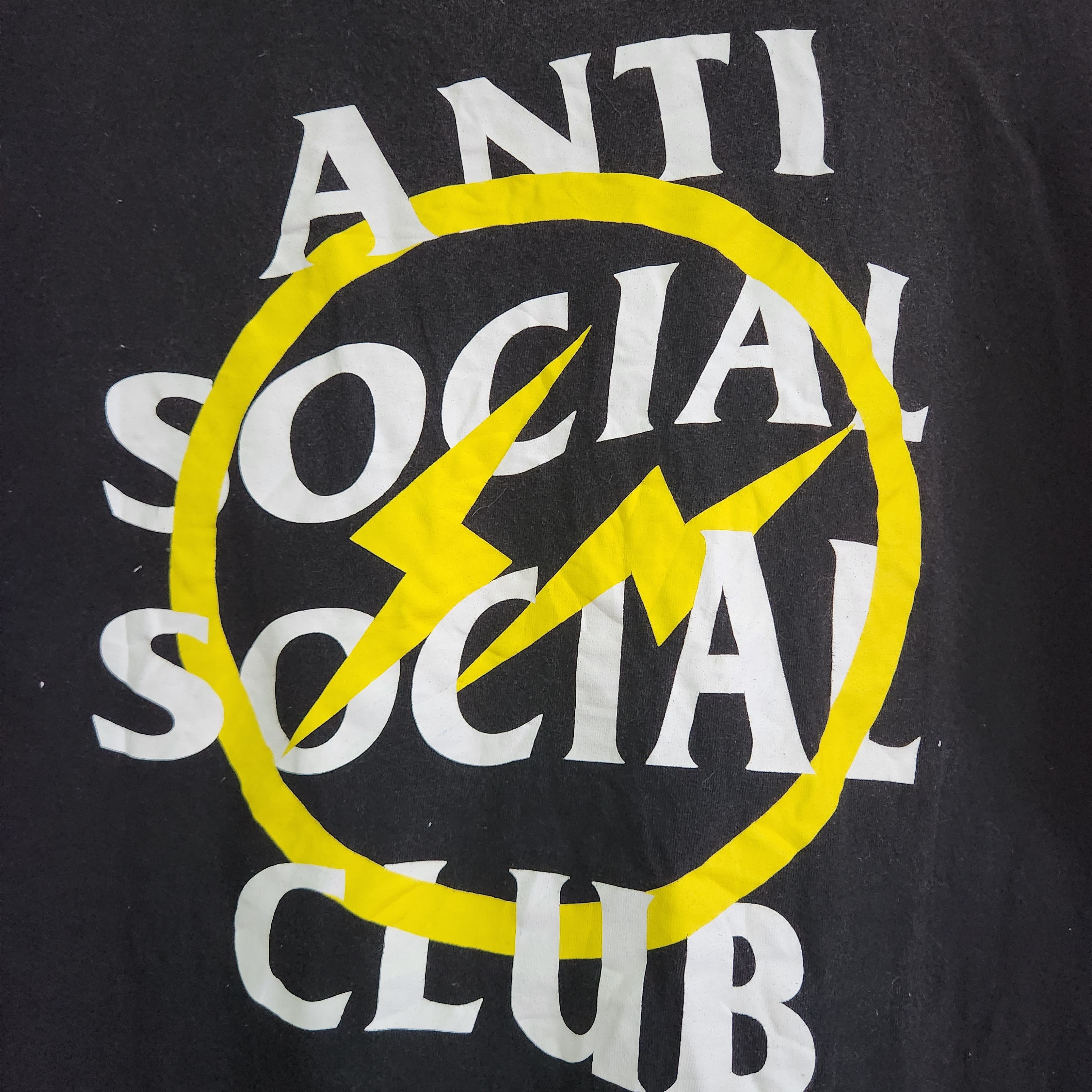 Anti Social Social Club TShirt Faded Black - 5