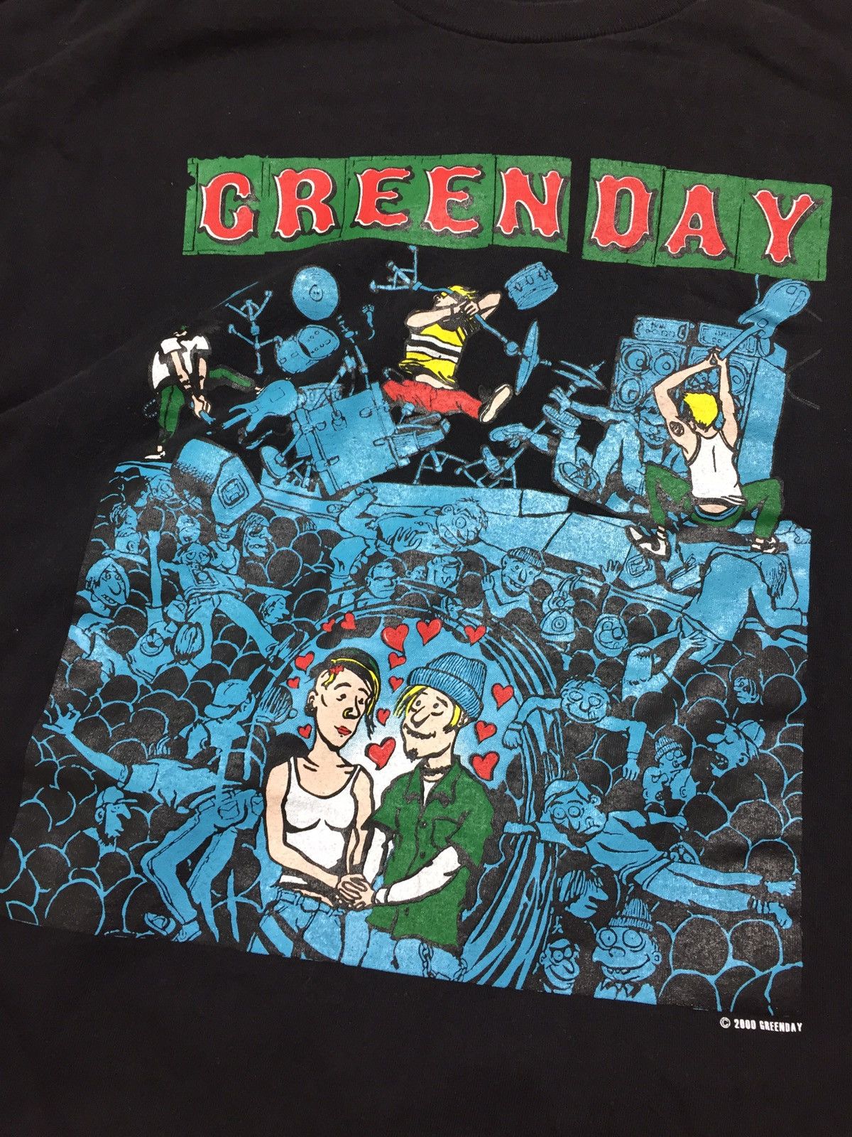Vintage 2000 Green Day Band Tees - 2