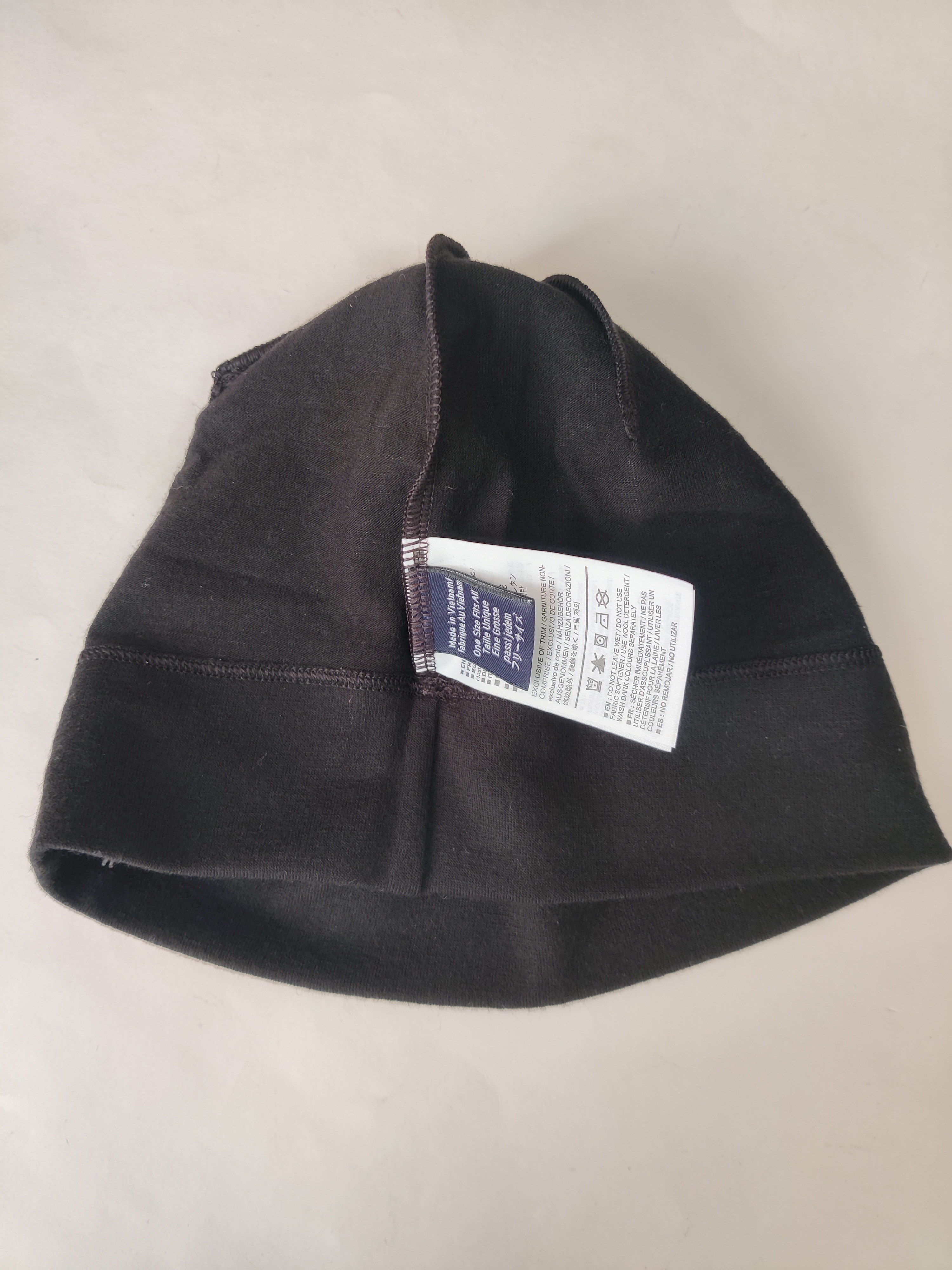 Rho LTW Merino Wool Beanie Thin Hat Winter Black Travel Outdoor Cap - 7
