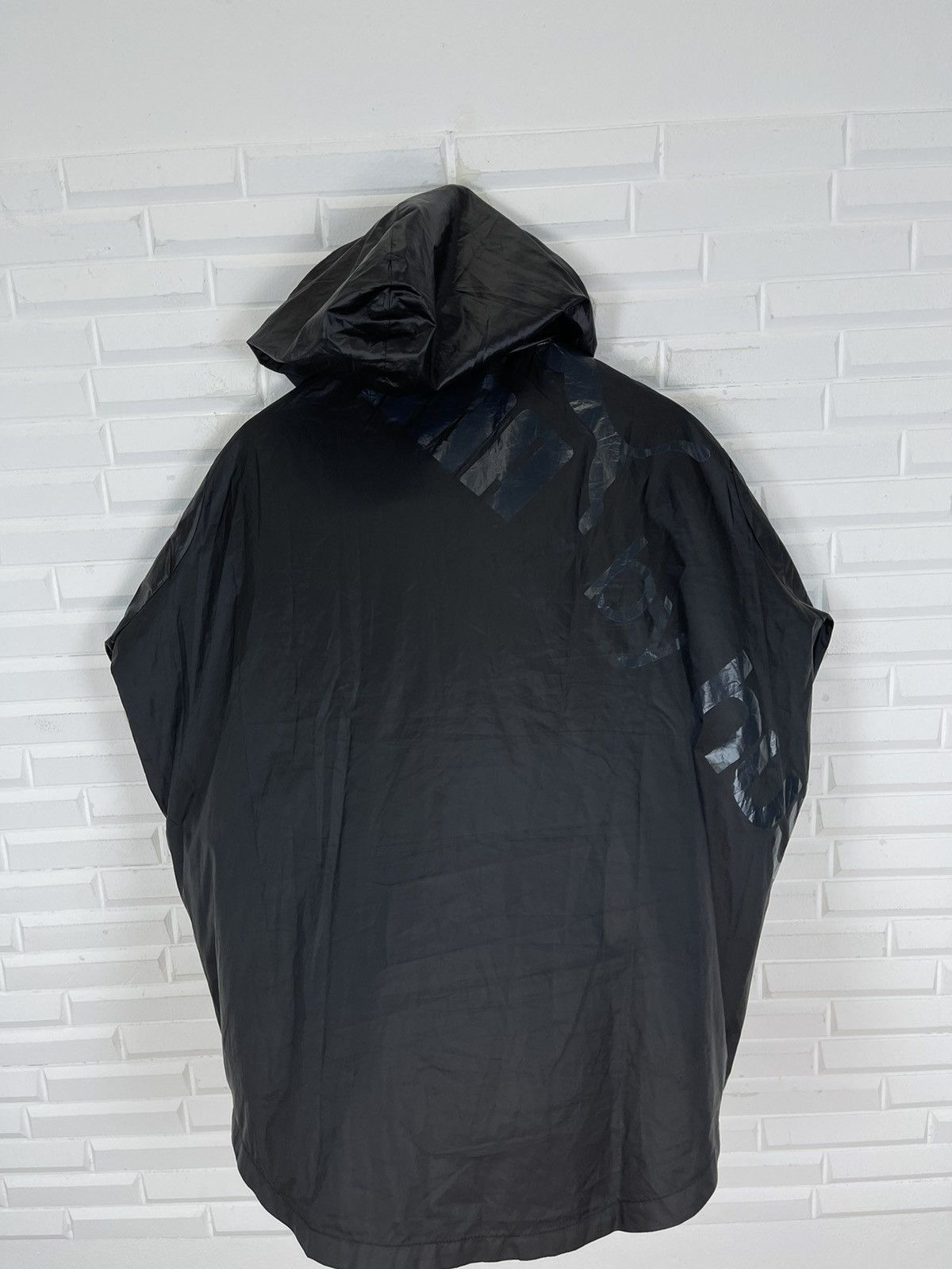 Black PUMA by HUSSEIN CHAYALAN Windbreaker BIG SPELLOUT - 7