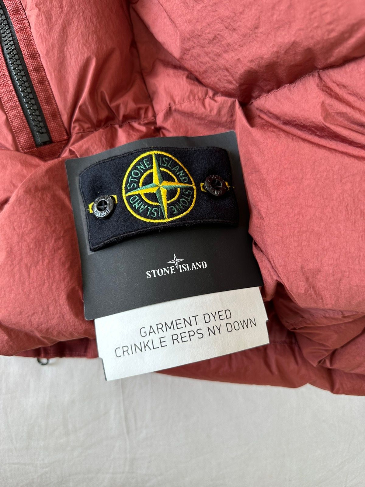 Stone Island Garment Dyed Crinkle Reps NY Down Vest - 4