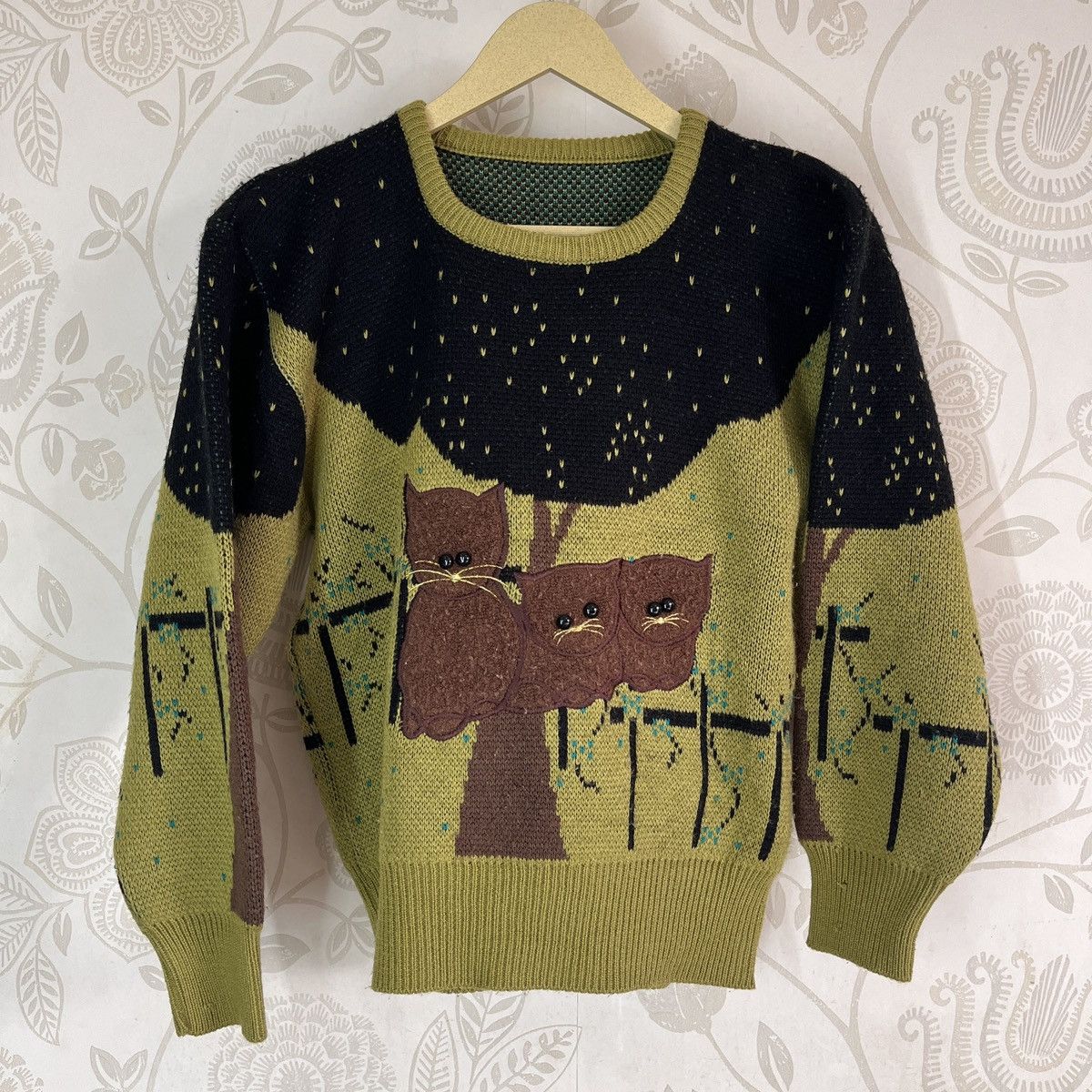 Vintage - Nice Sweater Knitwear Wool Made In Japan - 14