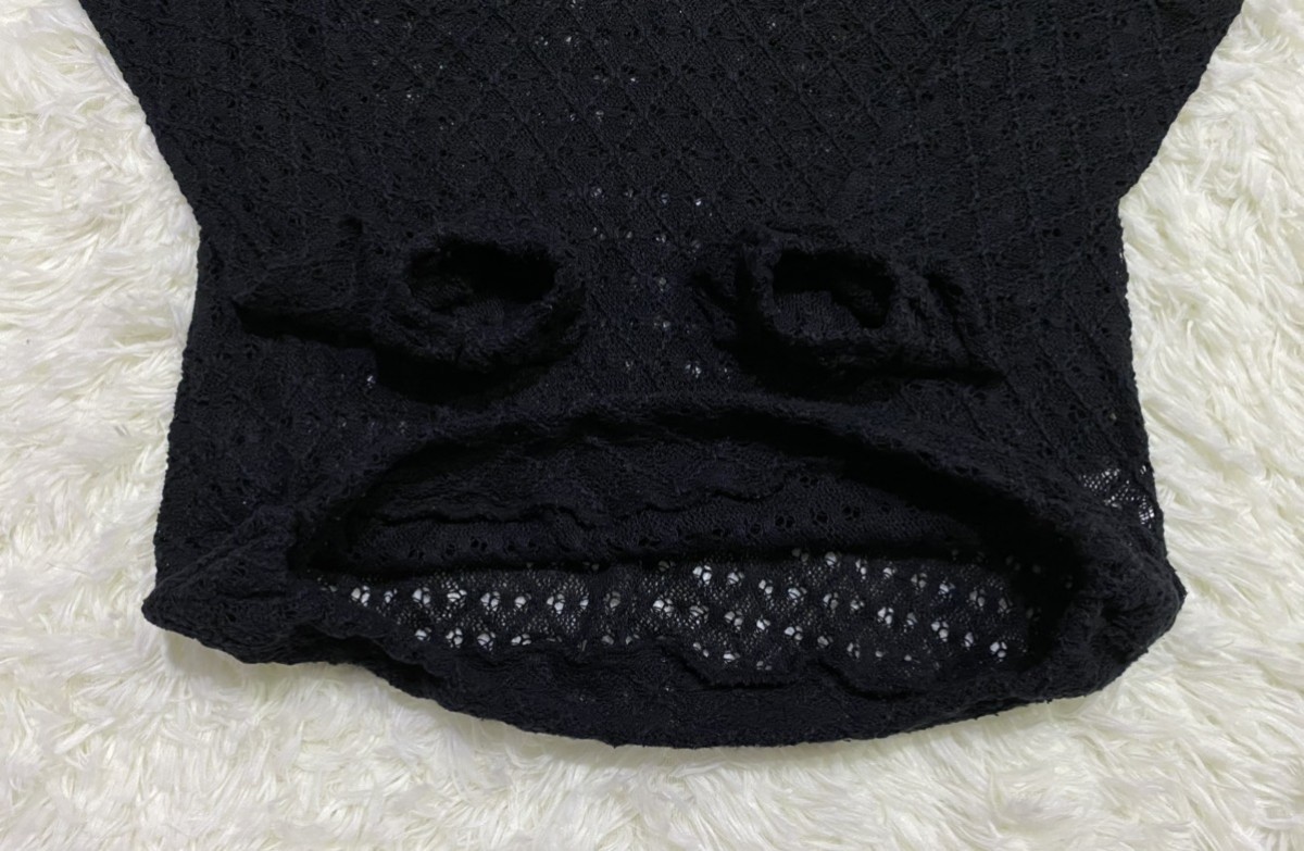 Japanese Brand - Drea Myminx Crochet Sweater Pullover - 6