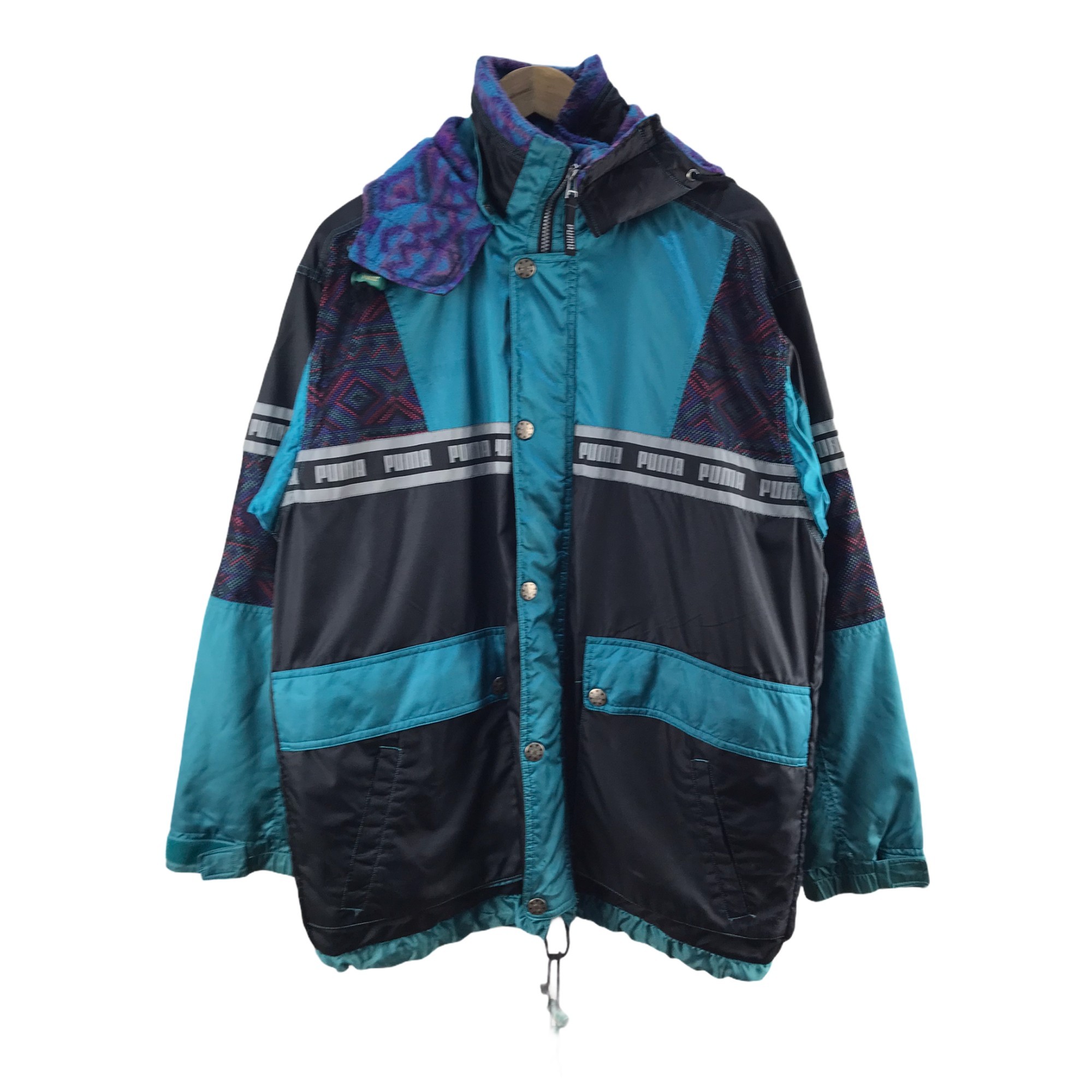 Vintage Puma Hit Union Hoodies Jacket - 1