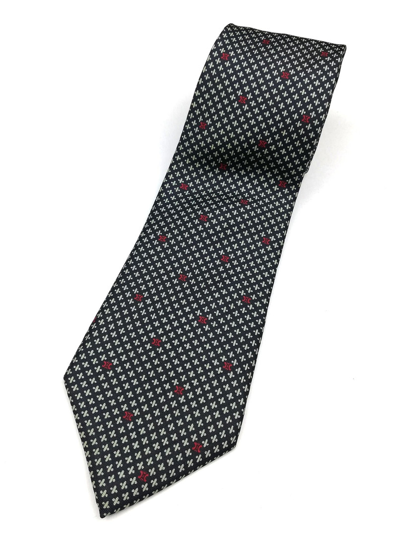 CELINE PARIS LUXURY SILK NECKTIE CLASSIC DESIGN - 1