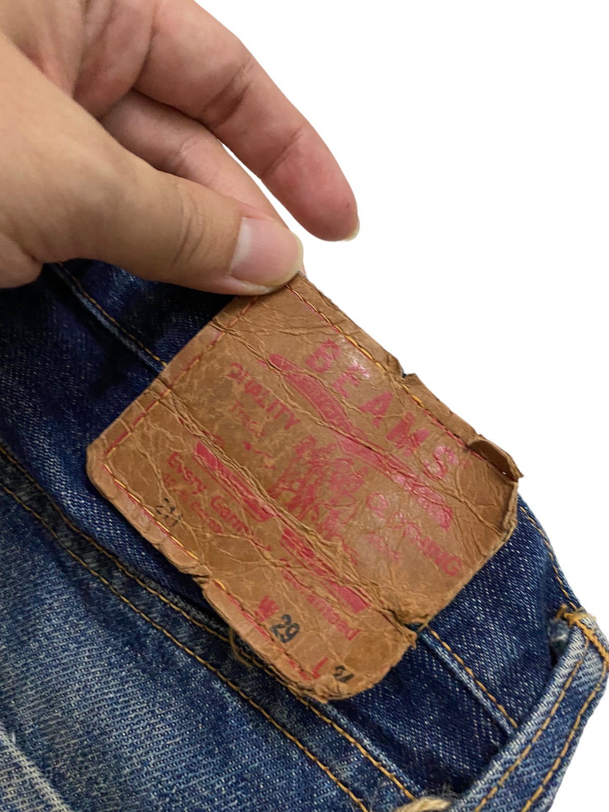 Beams Tokyo 211 Distressed Jeans Every Garment Guaranteed - 8