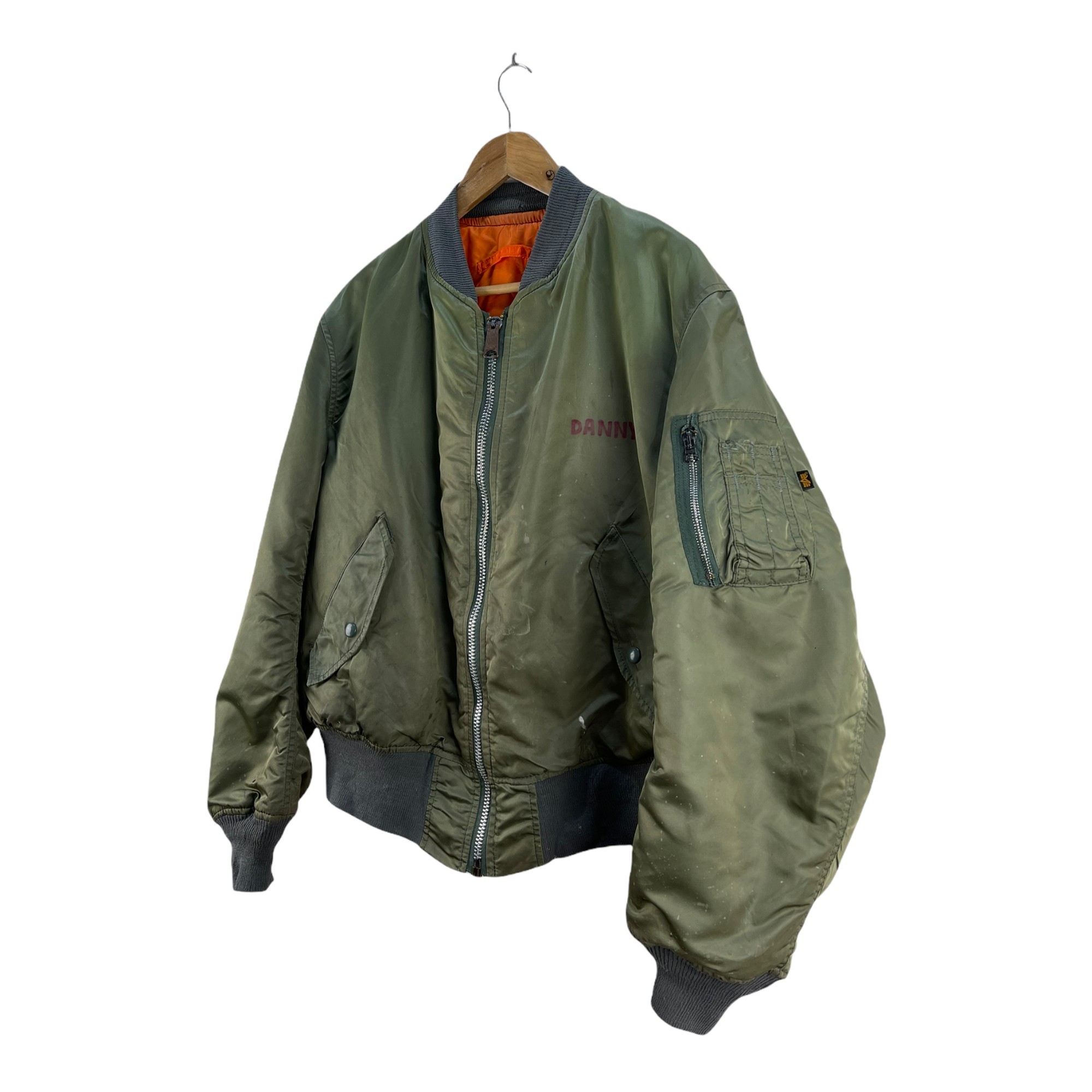 Alpha Industries - Vintage Alpha Industries MA-1 Bomber Jacket Reversible - 4