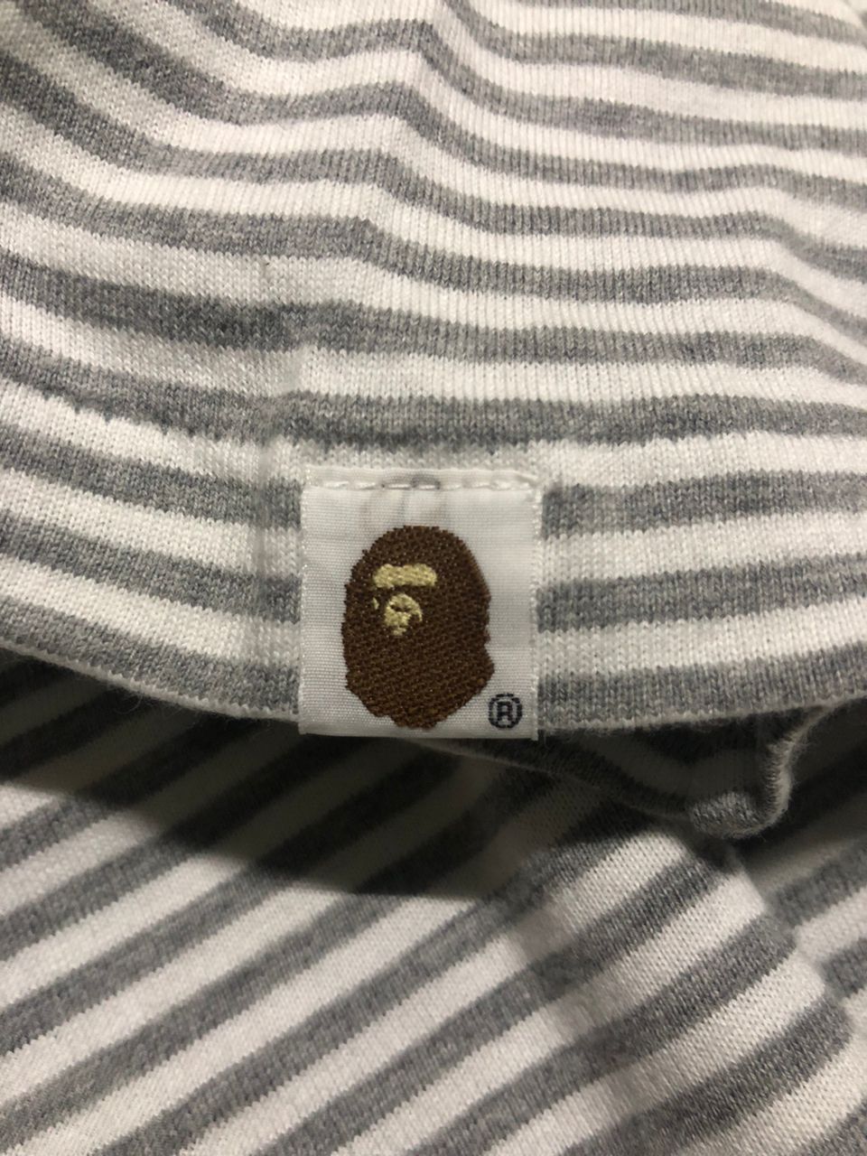 Vintage A Bathing Ape General Stripe Pocket Tee Small Logo - 12