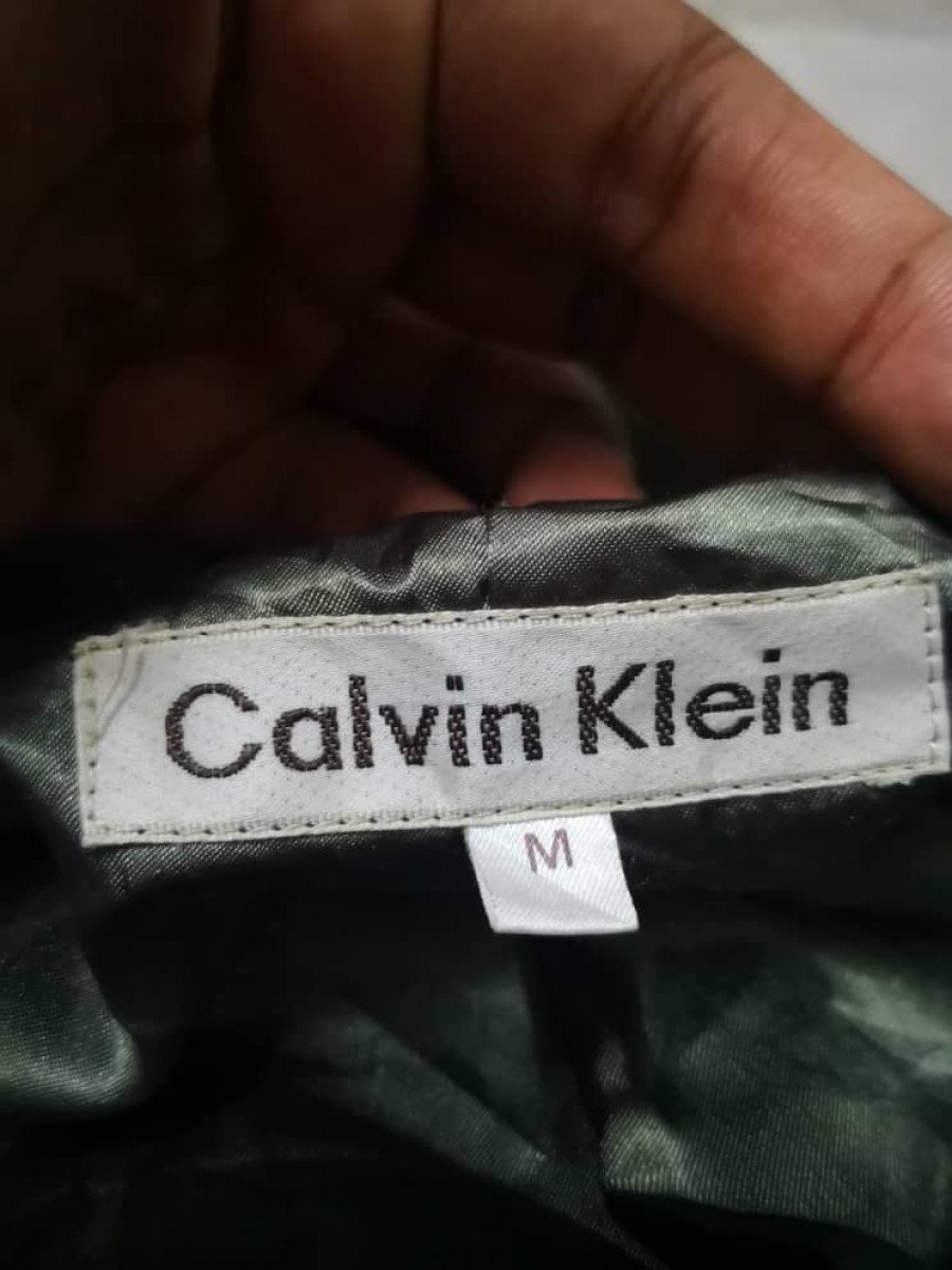 Calvin Klein - Vintage Calvin Klien Wool Zip Up Jacket - 6