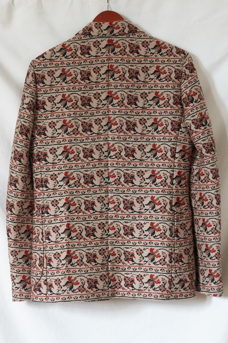 AW13 heavy wool floral jacket - 2