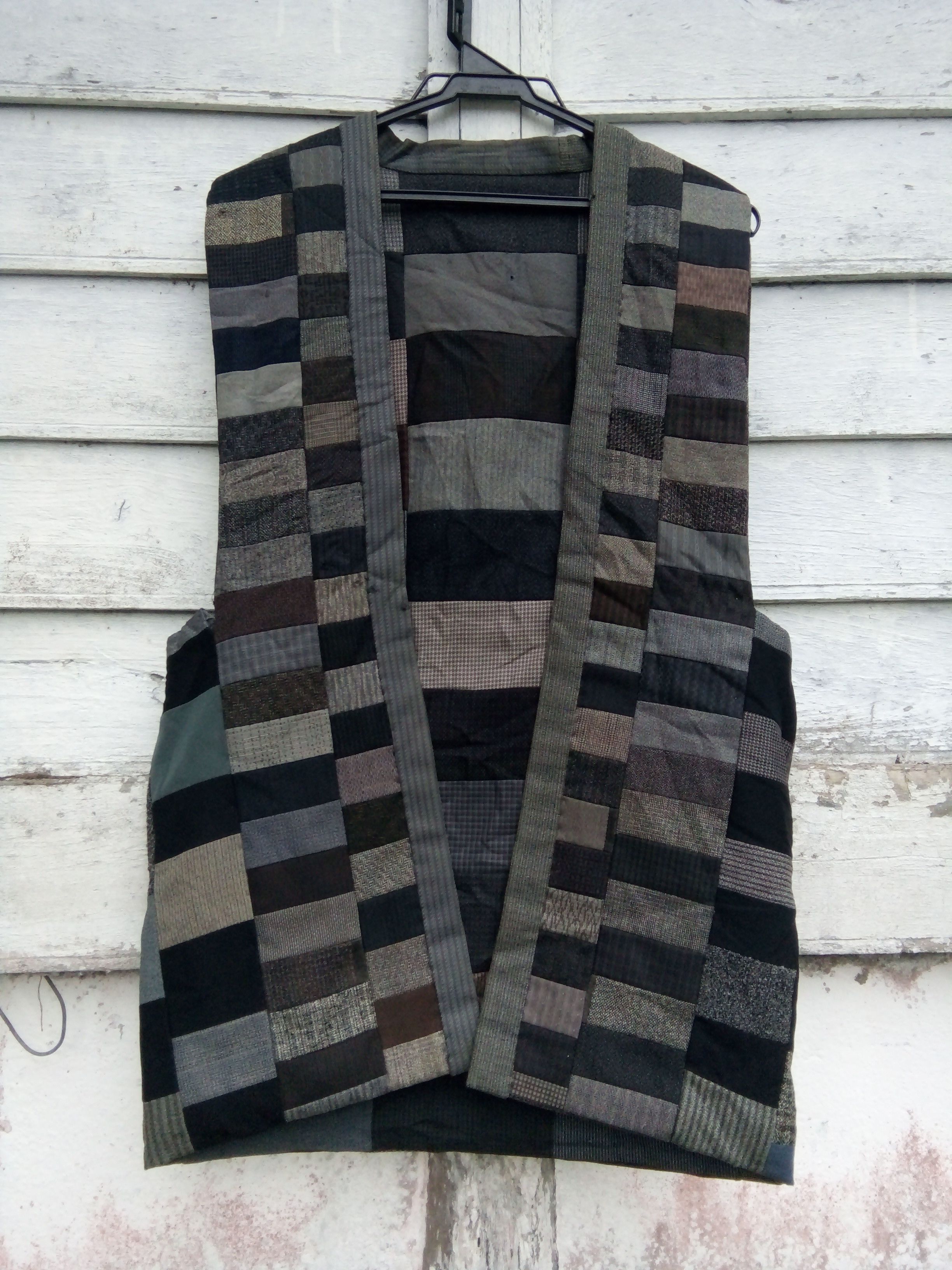 ✨Very Rare✨ Vintage Sashiko Stitched Boro Vest - 3