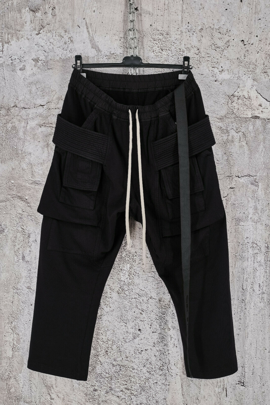Brand New With Tags Rick Owens Drkshdw Men's Prototype Creatch Cargo Cropped Pants - 1