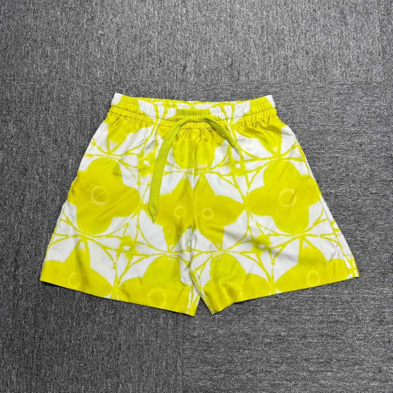 Louis Vuitton LV Triple Floral Tie-Dye Silk Shorts - 1
