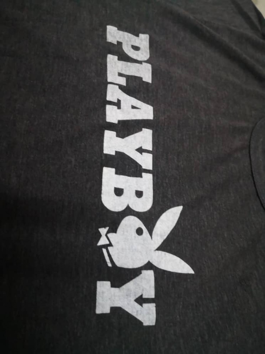 Playboy - Bootleg T, Single stitch - 2
