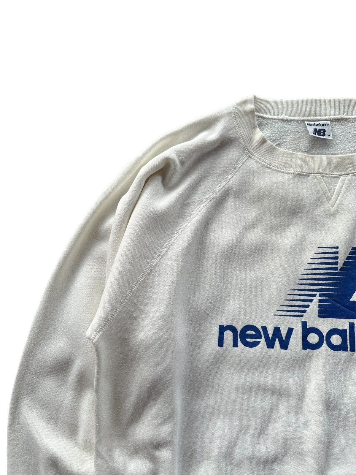 New Balance Sweatshirt Vintage Big Logo SIZE M - 9