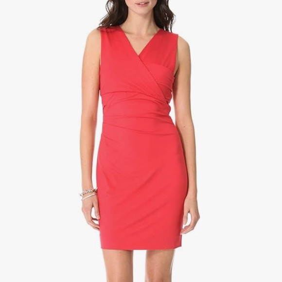 Diane Von Furstenberg Parker Jersey Dress in Red Currant - 1