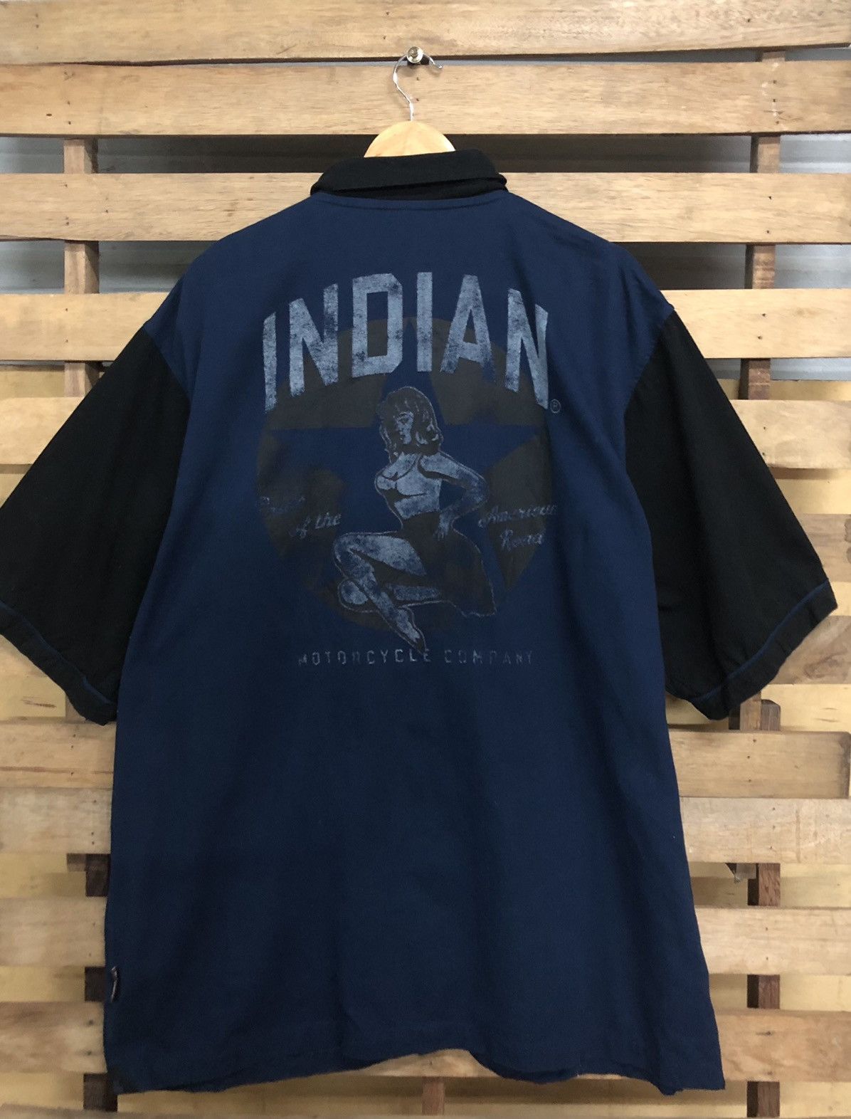 Indian Motercycles - Indian Motorcycle Women Sexy Back Logo Shirt - 2