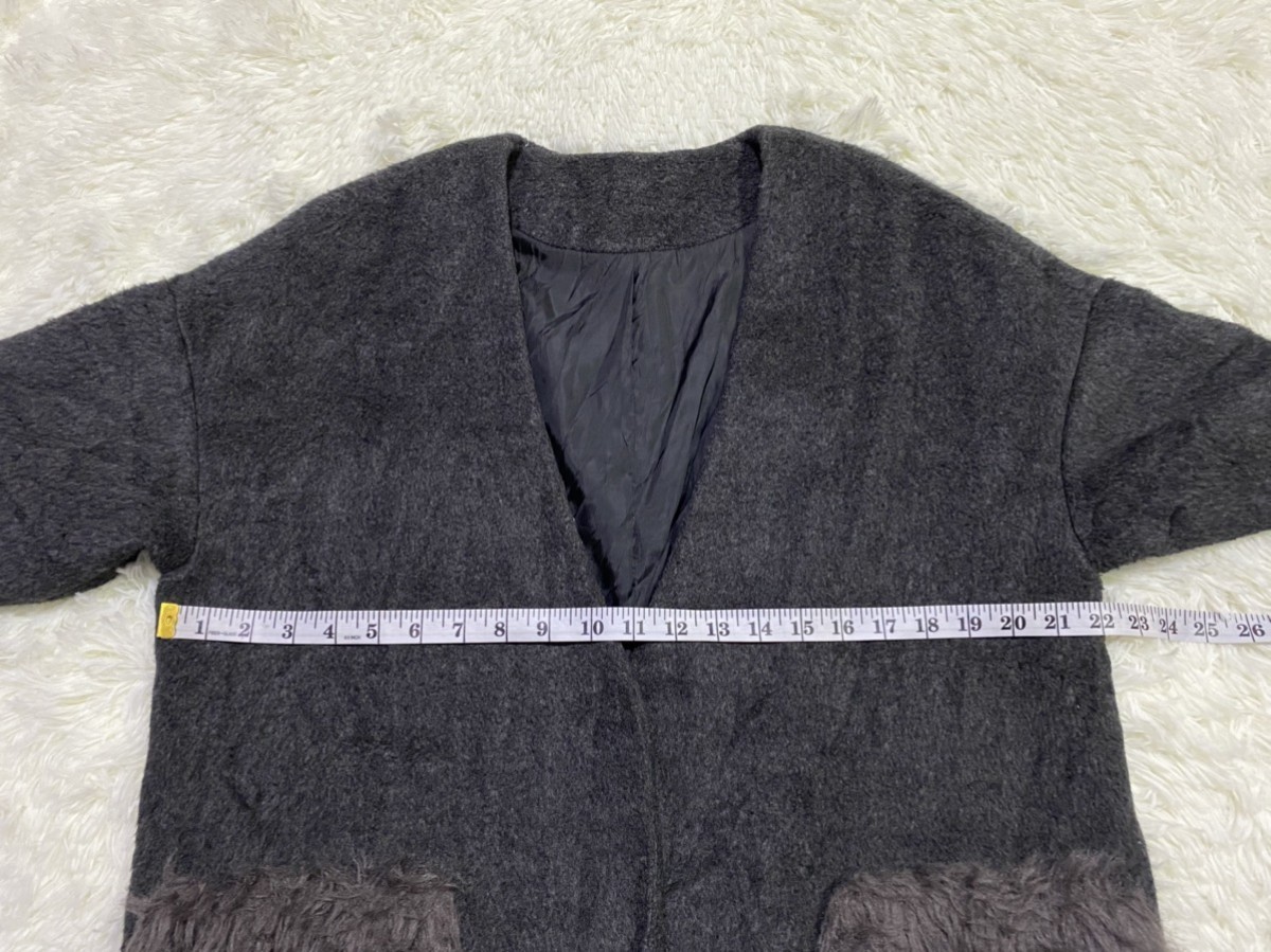 Cardigan - W Closet Single Snap Button Long Cardigan Jacket - 12