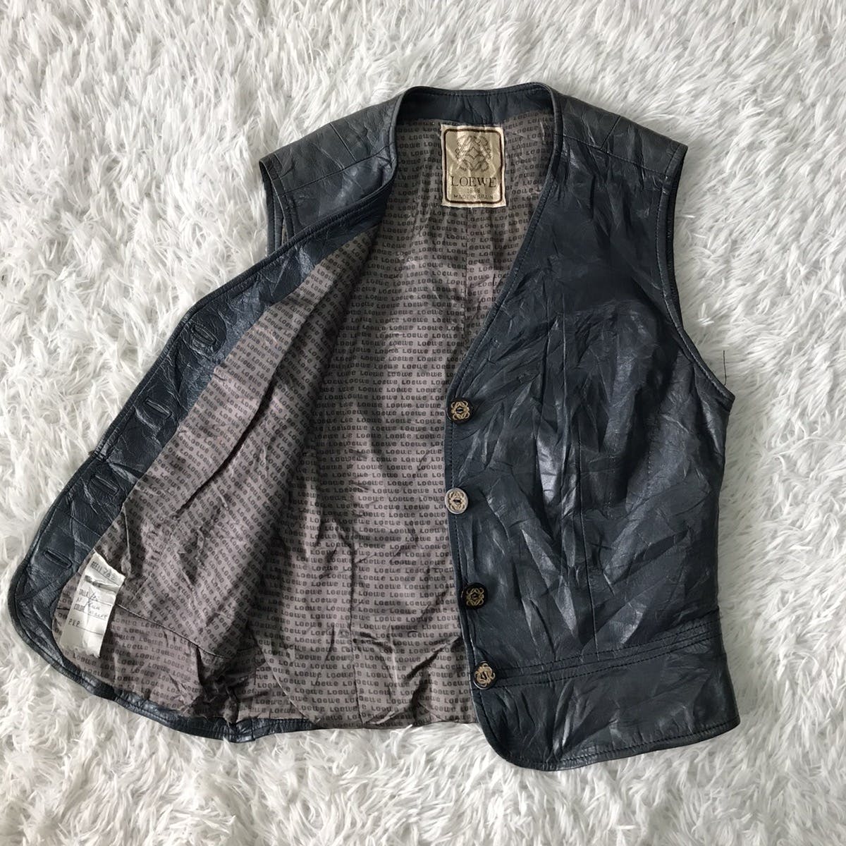 💥Loewe Leather Vest - 13