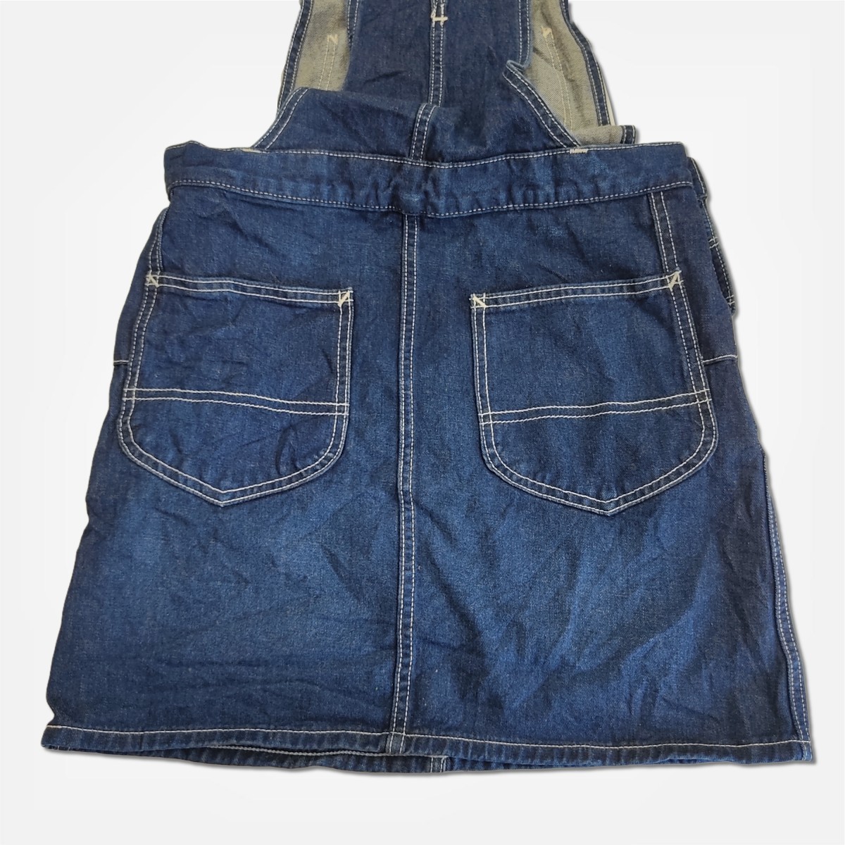 Lee - Vintage Lee Union Made Worker Denim Dungarees Sleeveless - 6