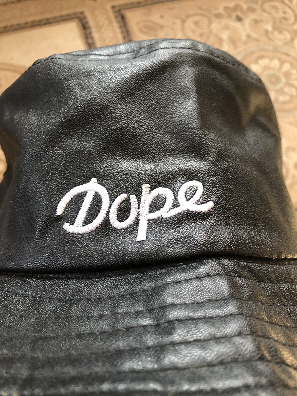 Stampd Dope Leather Bucket Hat - 4