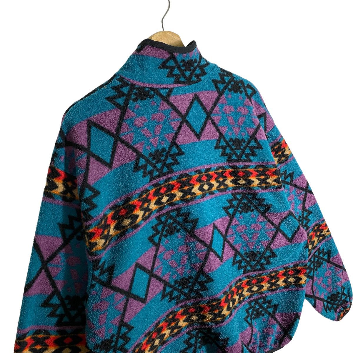 Vintage 90s Woolrich Aztec Tribe Fleece - 11