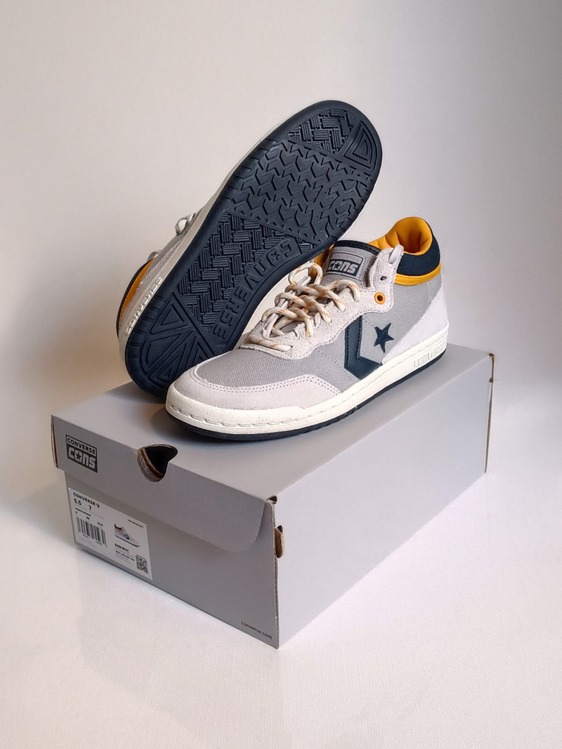 CONS Fastbreak Pro Suede & Canvas 'Barely Grey' (2024) A09187C  - 1