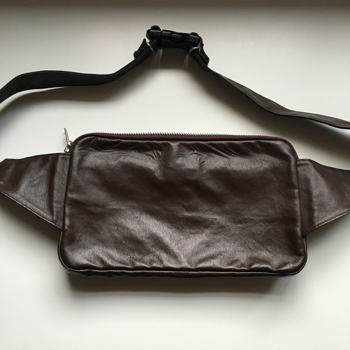 Yoshida Leather Waist Bag - 10