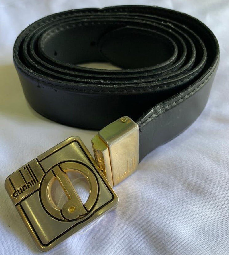 Alfred Dunhill - Authentic Dunhill Buckle Belt Customize - 1
