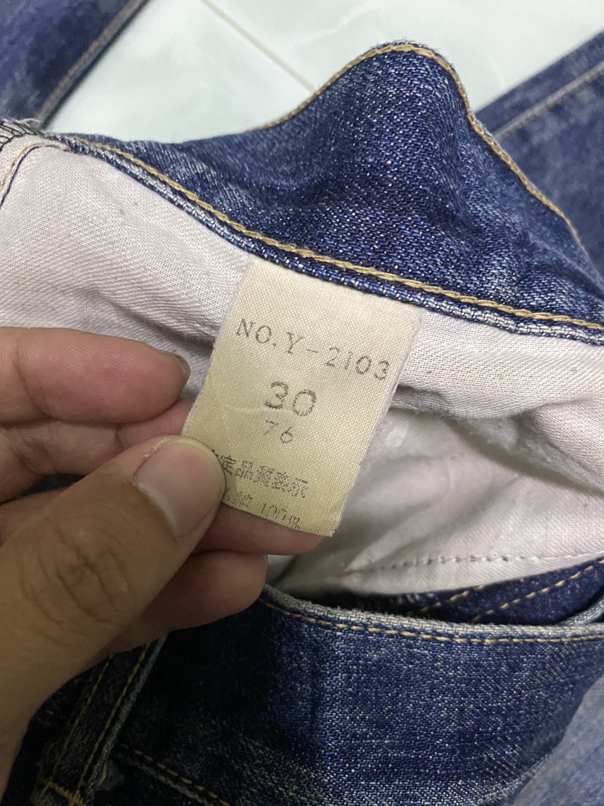 Evisu Selvedge Denim Jeans - 8