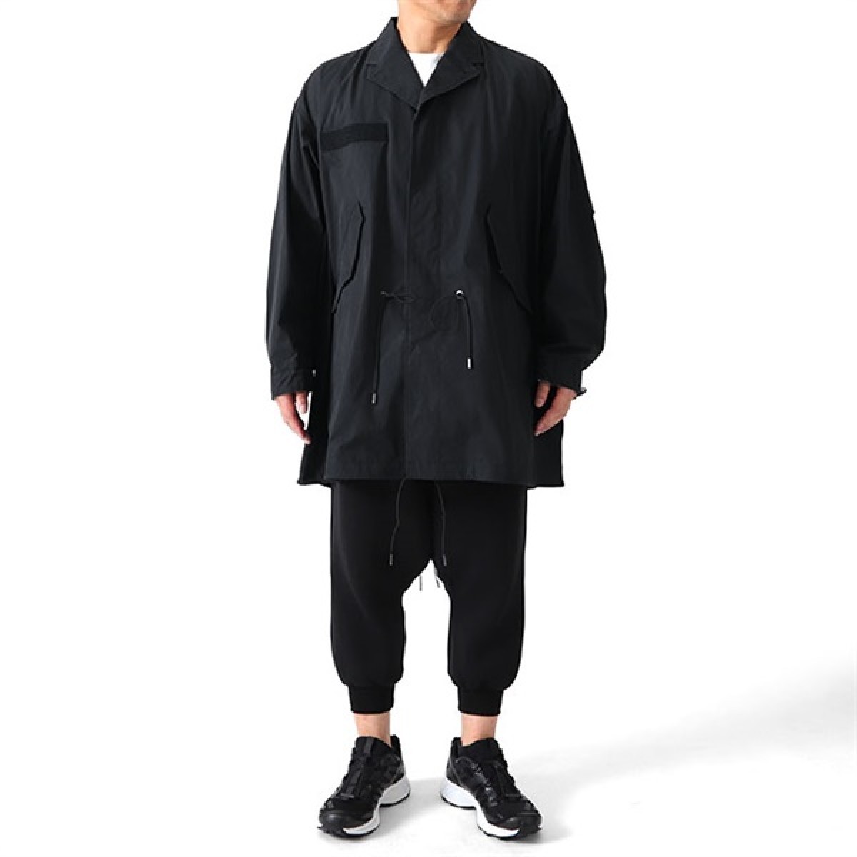 Fumito Ganryu BNWT AW20 FUMITO GANRYU LAPELLED MODS M51 COAT