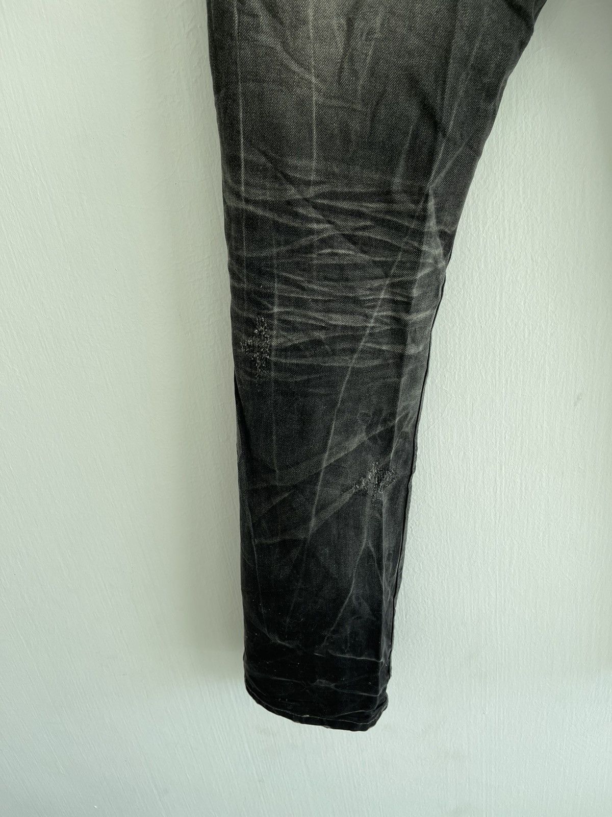 Japanese Brand - SEMANTIC DESIGN Punk Style Zipper Bootcut Flared Jeans - 17