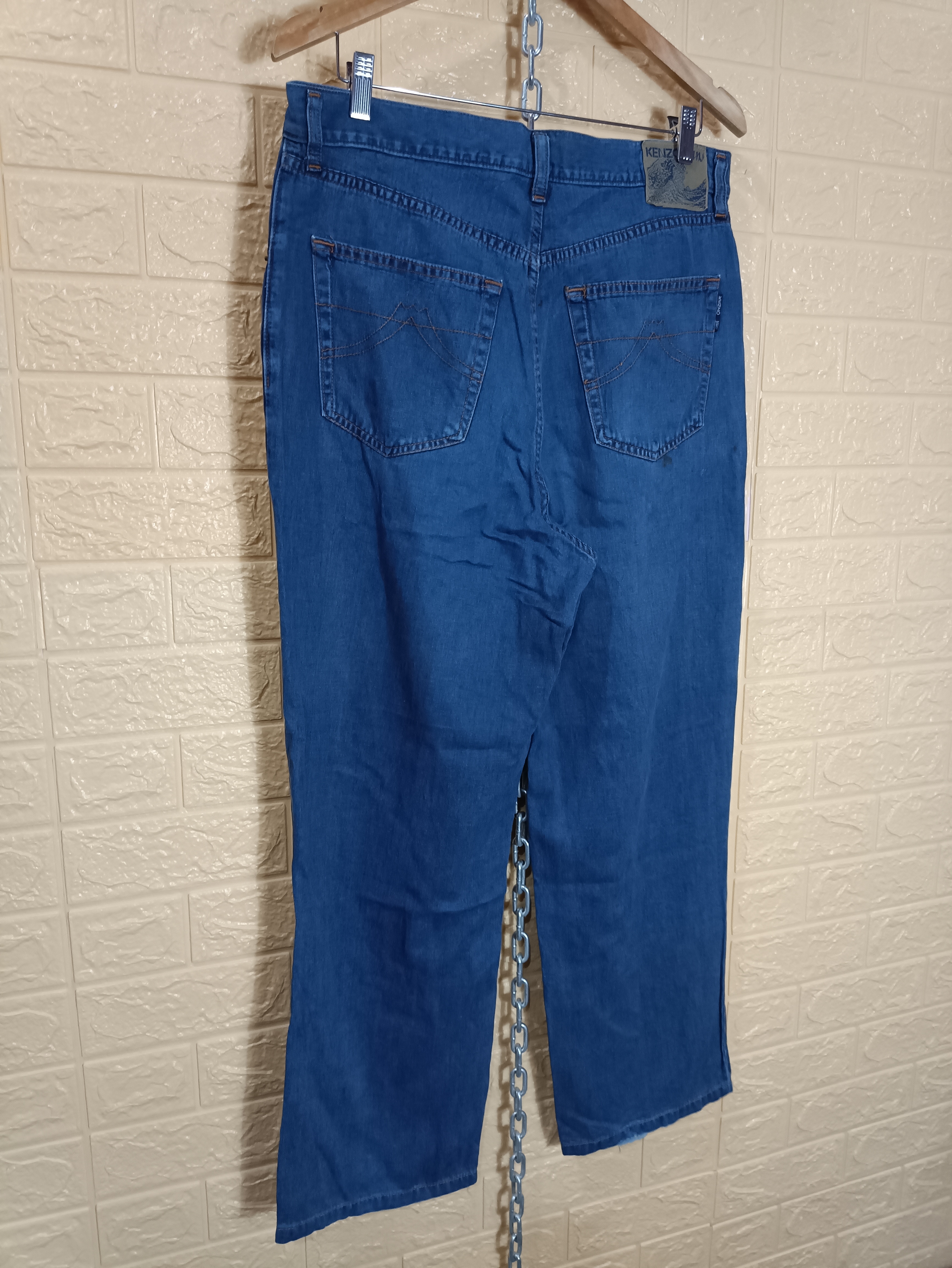 Vintage Kenzo Stretchable Denim Pants - 12
