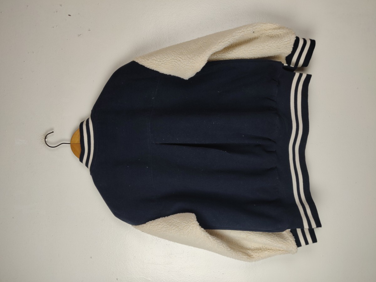 Japanese Brand - Samansa Mos2 Japan Sherpa Jacket Bomber Tops - 8
