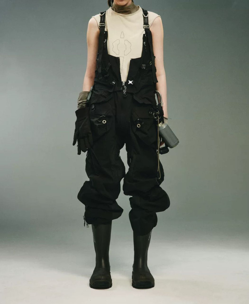 AMS-325 Modular Convertible Overalls BK - 1