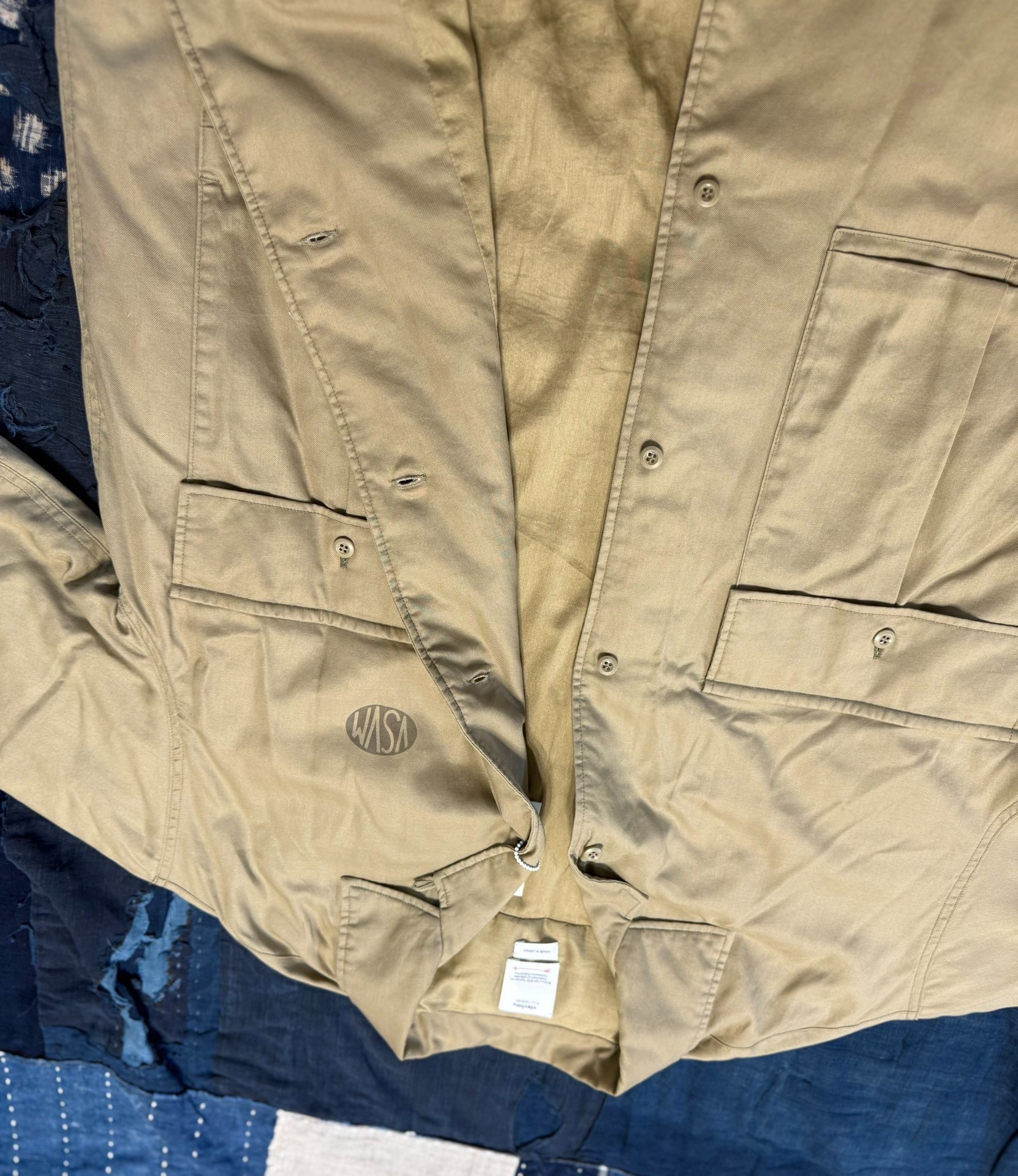 VISVIM 24SS CORNET DOWN SHIRT S/S Down Short Sleeve Shirt - 6
