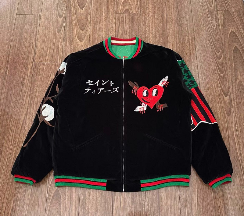 SAINT MICHAEL × DENIM TEARS 22SS RVRSBL SUKAJYAN JKT - 1