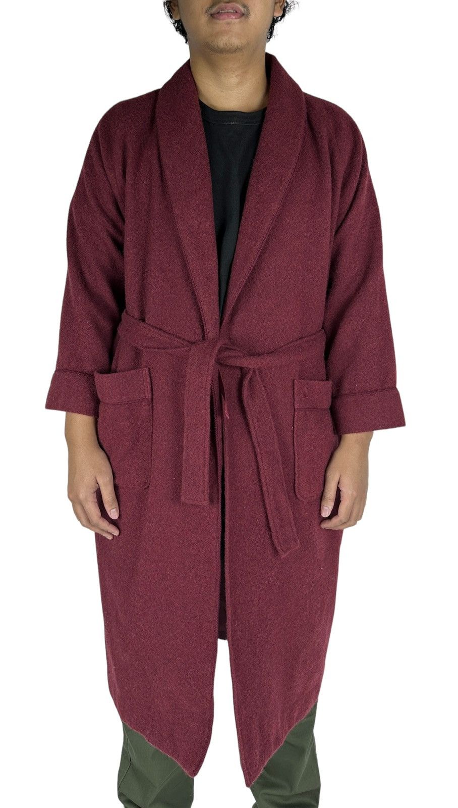 LANVIN TOPCOAT WOOL JACKET - 2