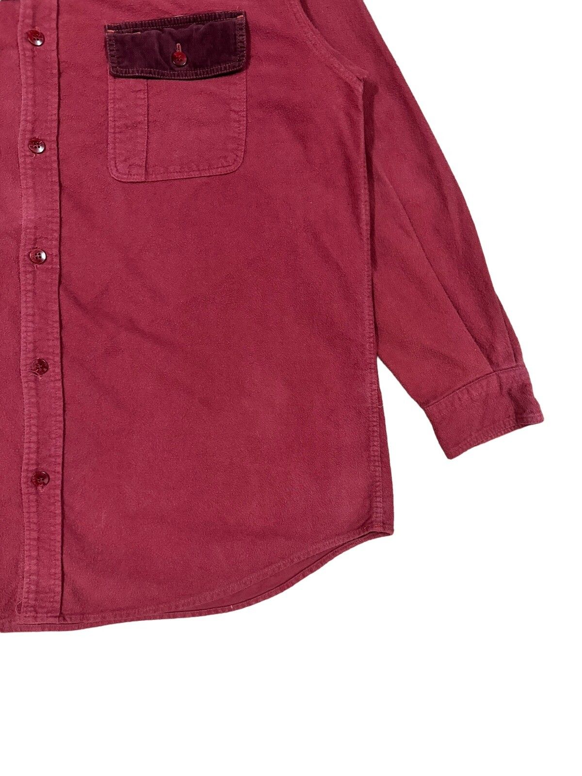 Vtg🔥Nigel Carbourn Corduroy Blend L/S Button Ups Shirt - 8